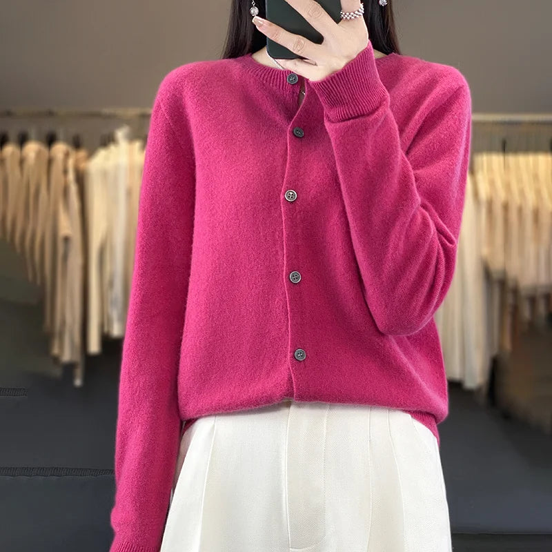 100% Merino Wool Sweater Women