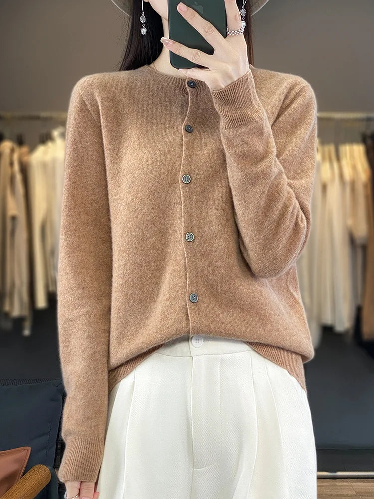 100% Merino Wool Sweater Women