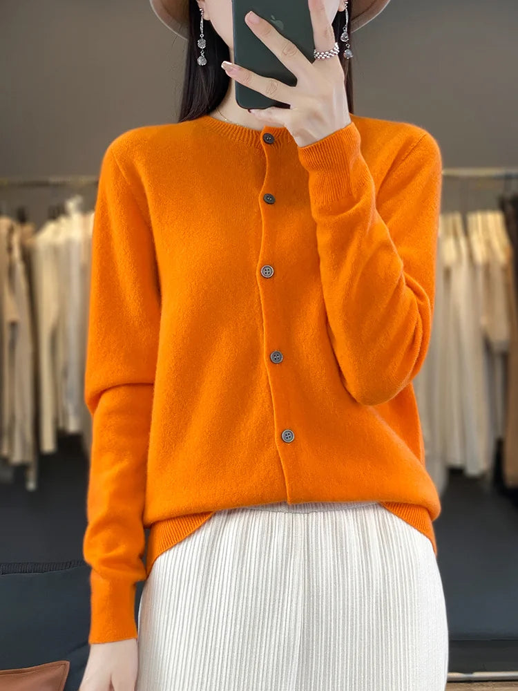 100% Merino Wool Sweater Women