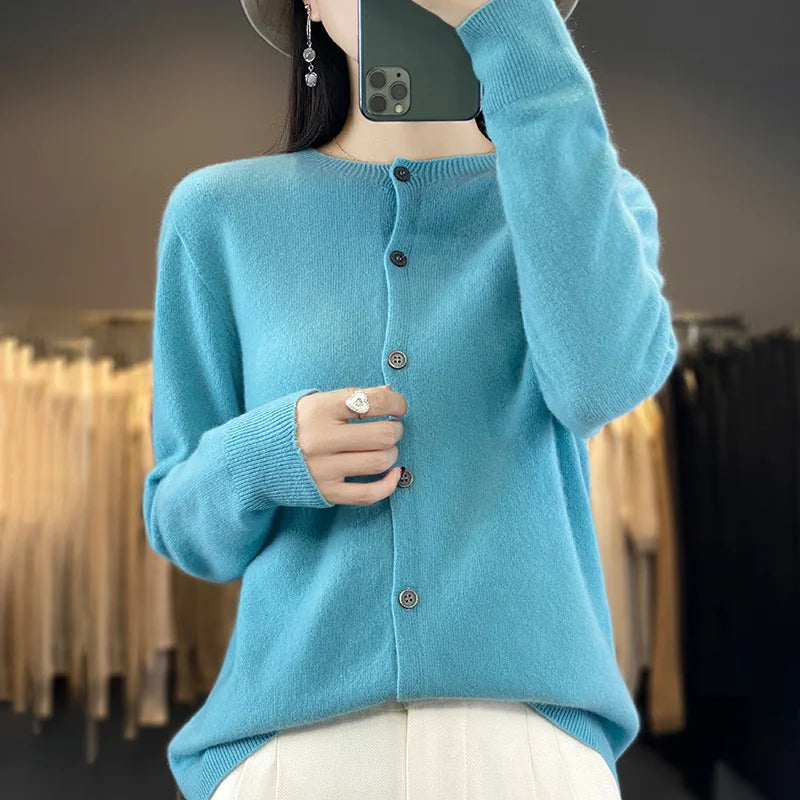 100% Merino Wool Sweater Women