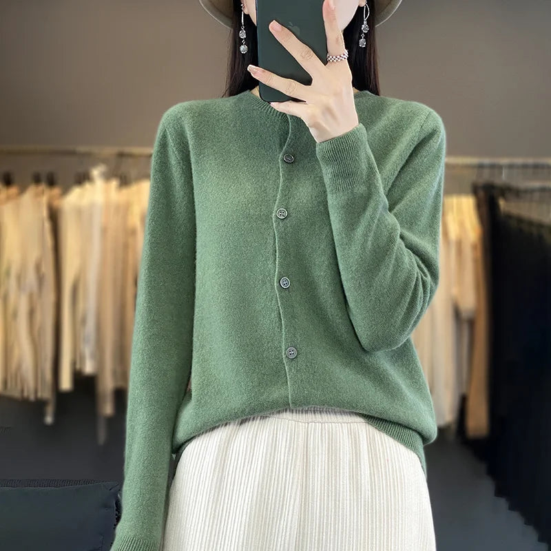 100% Merino Wool Sweater Women