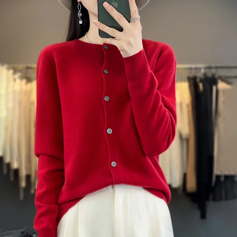 100% Merino Wool Sweater Women