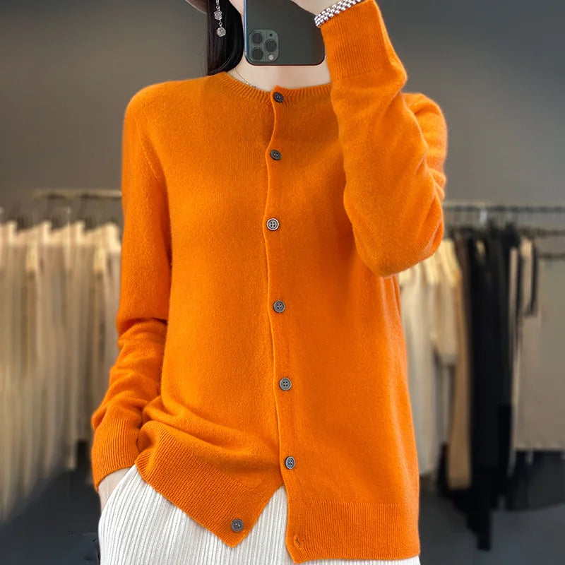 100% Merino Wool Sweater Women