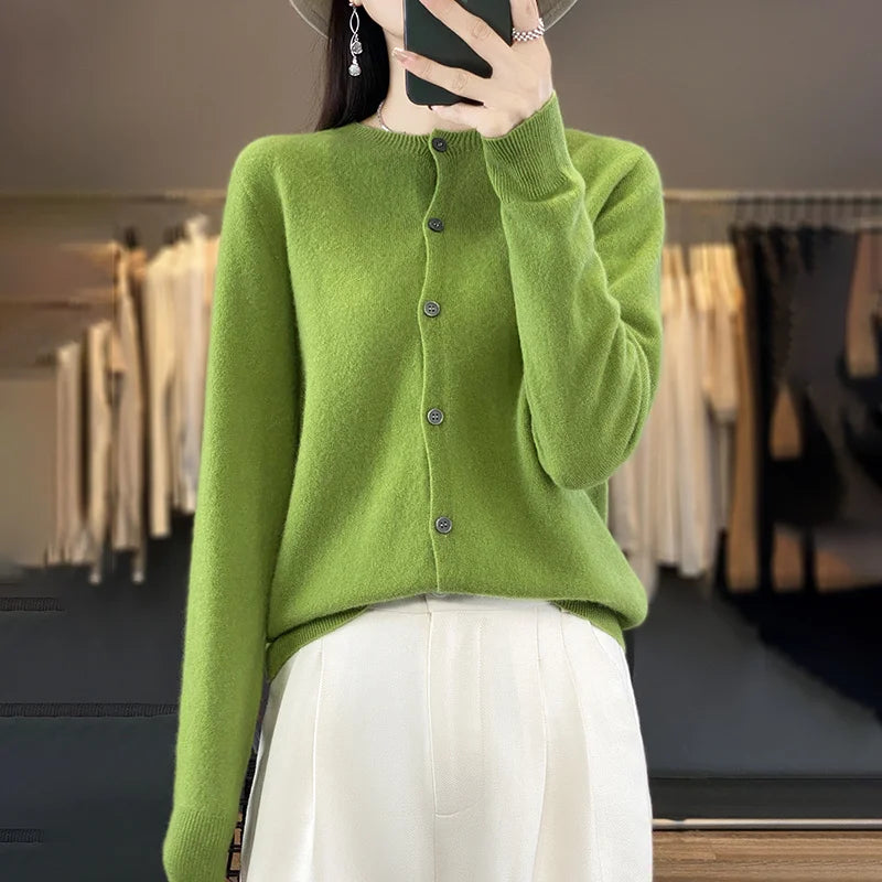 100% Merino Wool Sweater Women