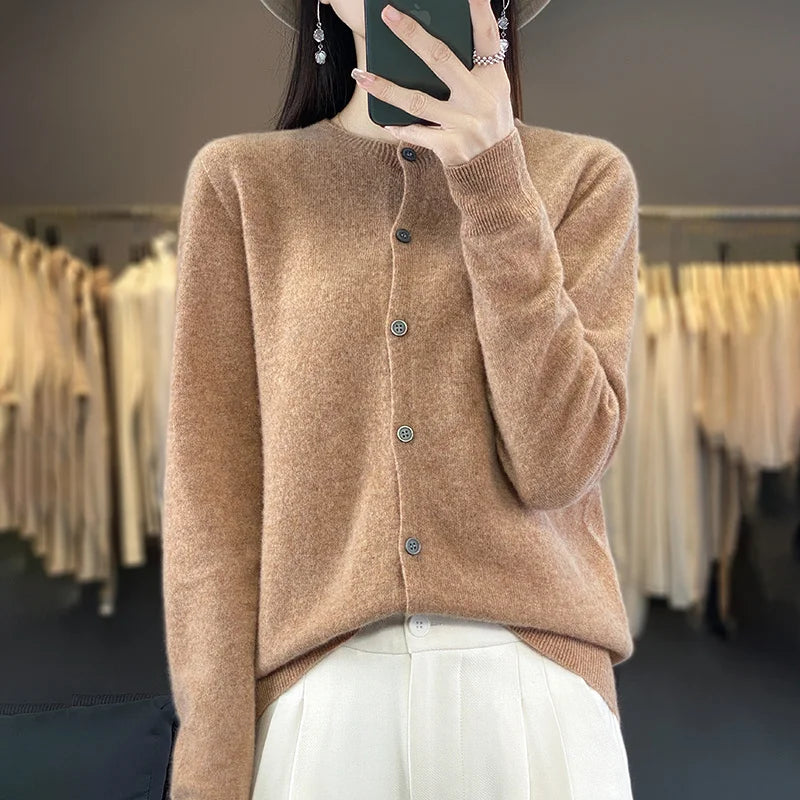 100% Merino Wool Sweater Women