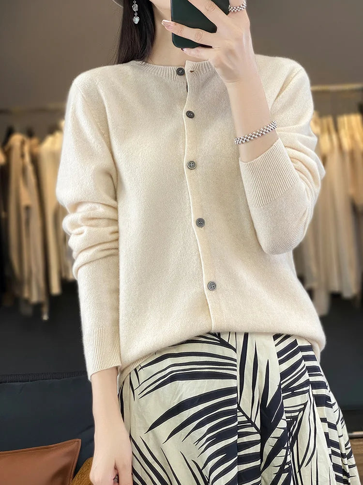 100% Merino Wool Sweater Women